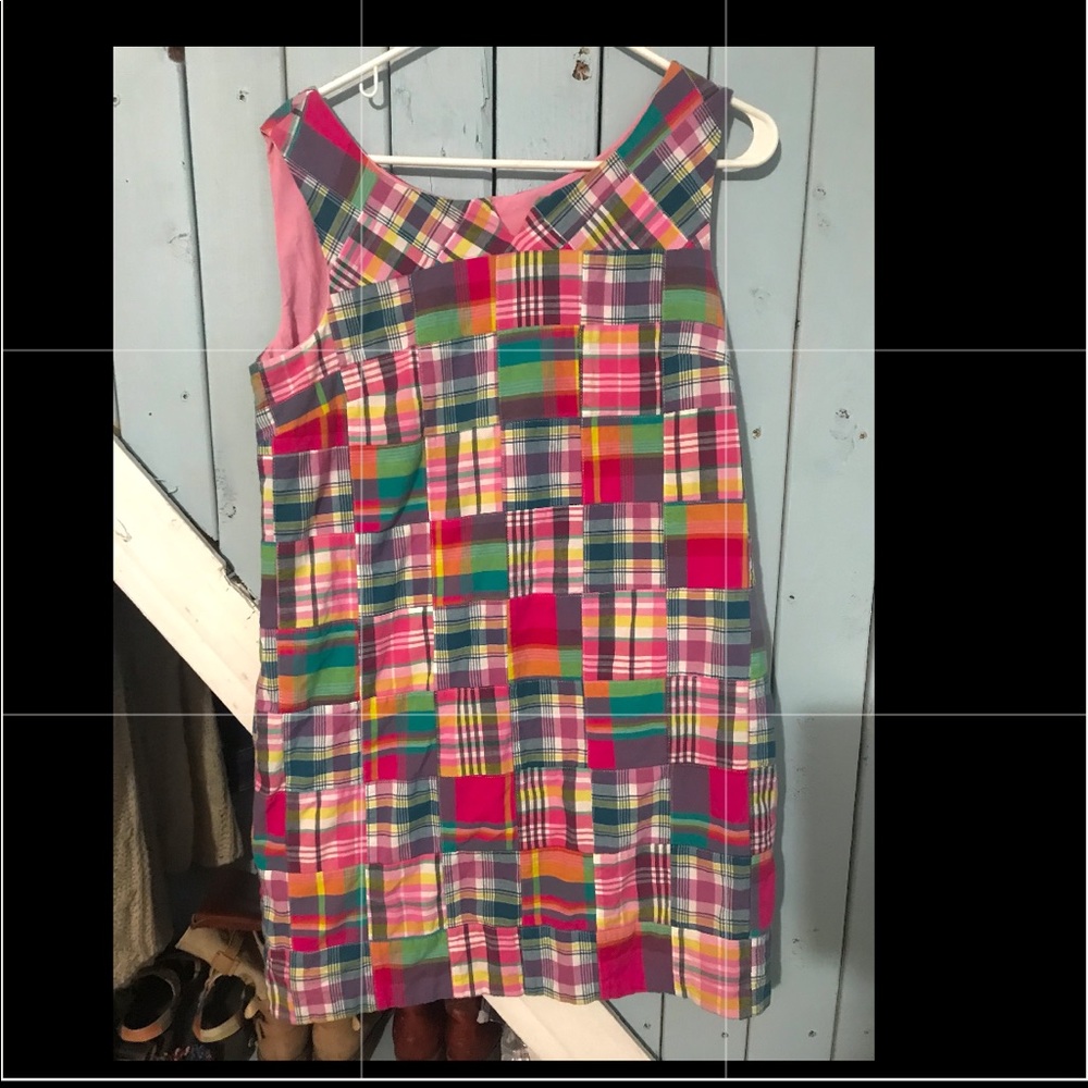 Talbots Madras dress.  Smoke free pet free